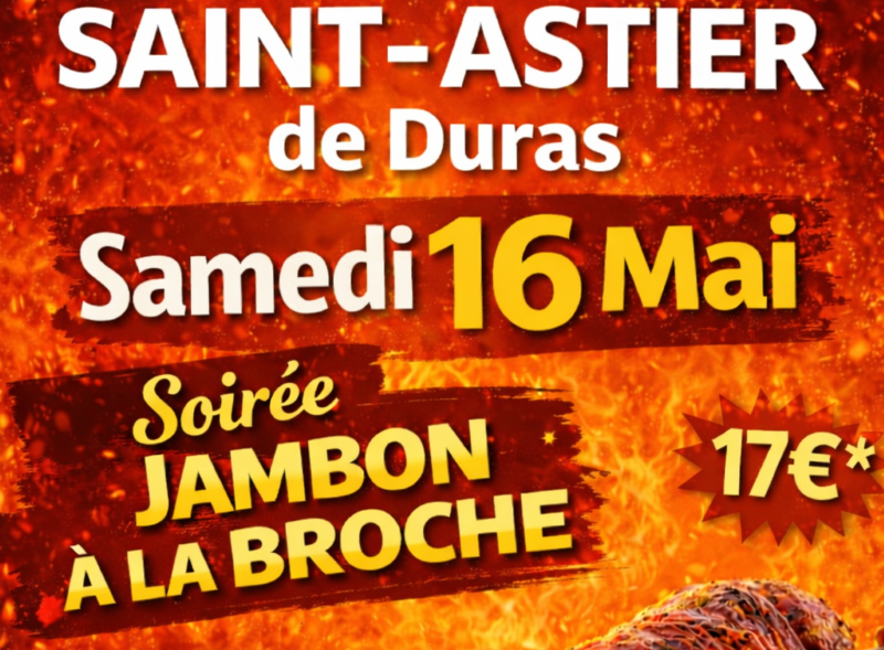 Soirée jambon à la broche