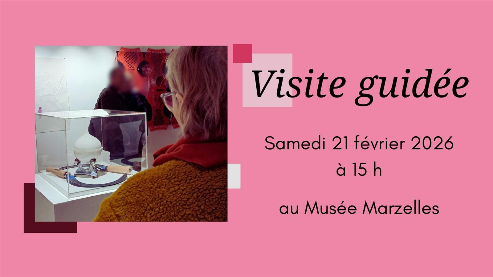 Visite guidée de l'exposition "rosemarguerite" ...