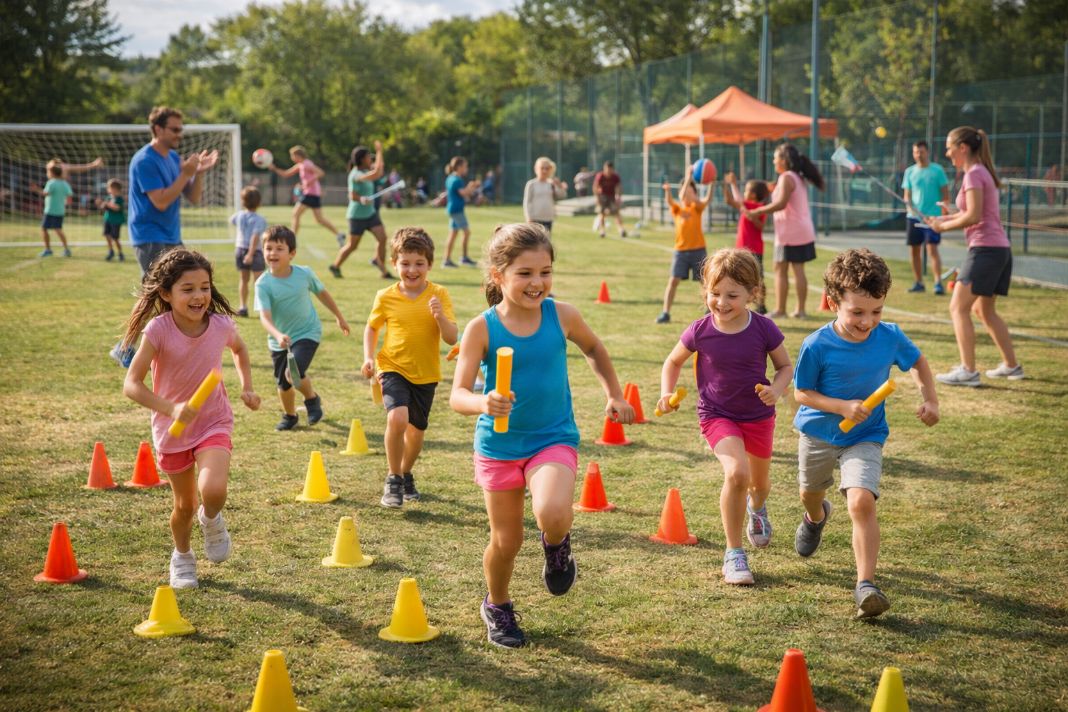Après midi sportif du Cyclo Club et du Tennis  ...