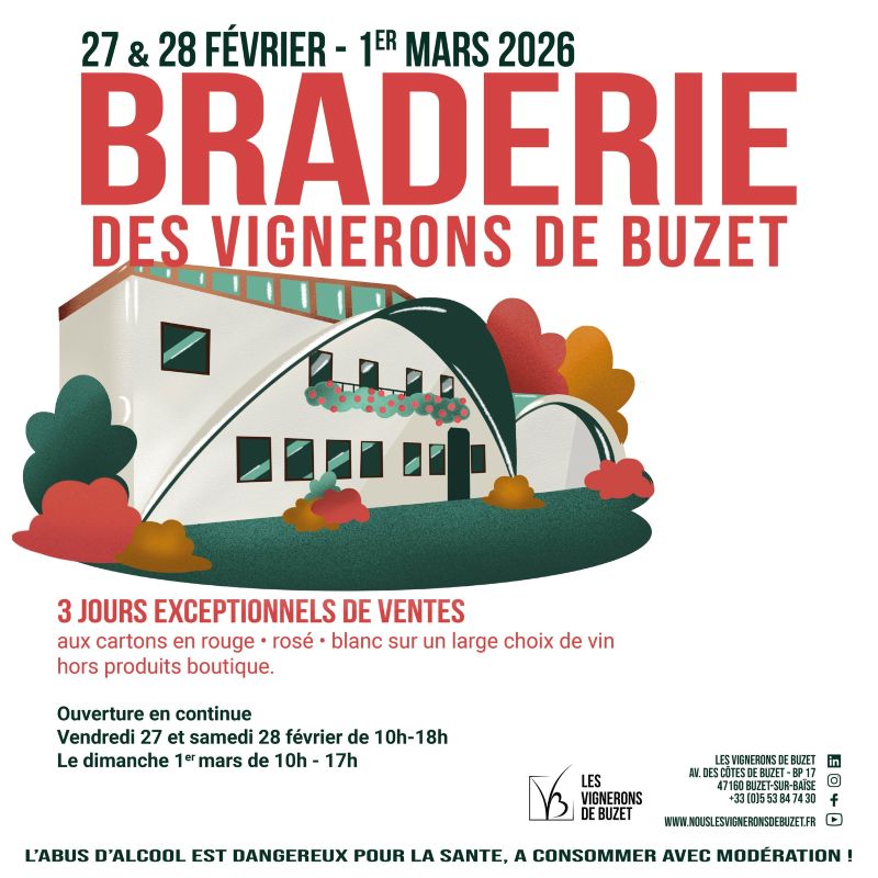 Braderie des Vignerons de Buzet