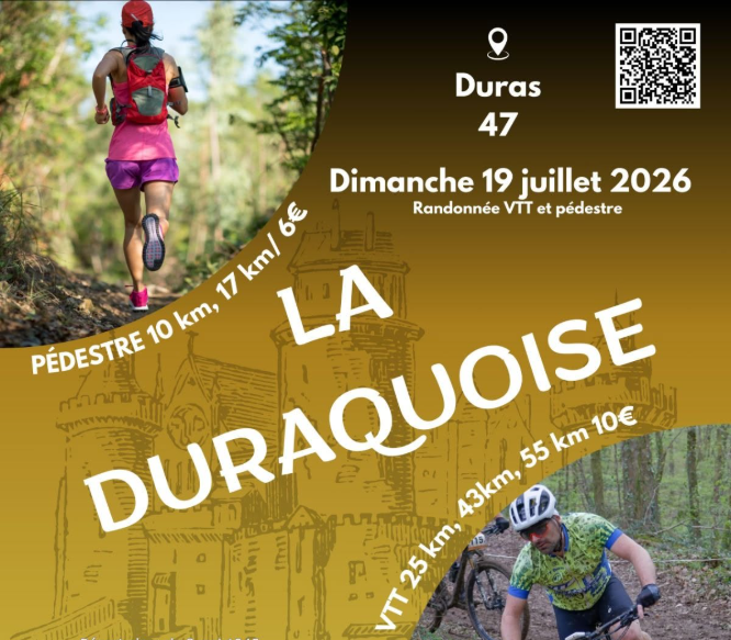 Randonnée pédestre et VTT "La Duraquoise"