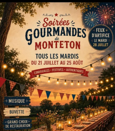  Soirées Gourmandes de Monteton 