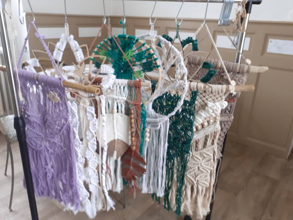 Expo-Vente Créations Macramé