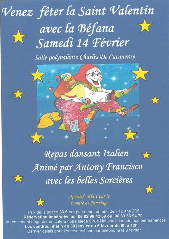 Repas dansant italien