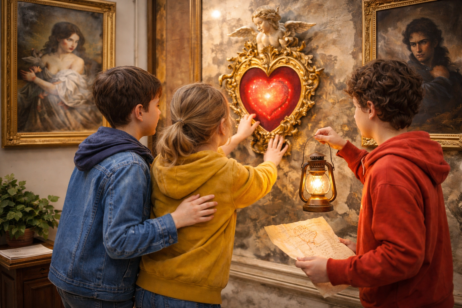 Micro-folie, escape game le coeur du romantisme