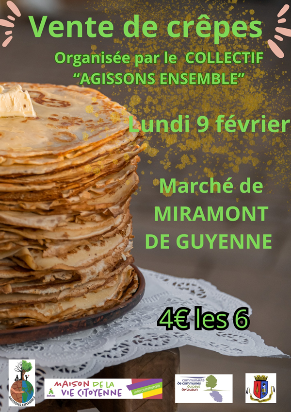 Vente de crêpes