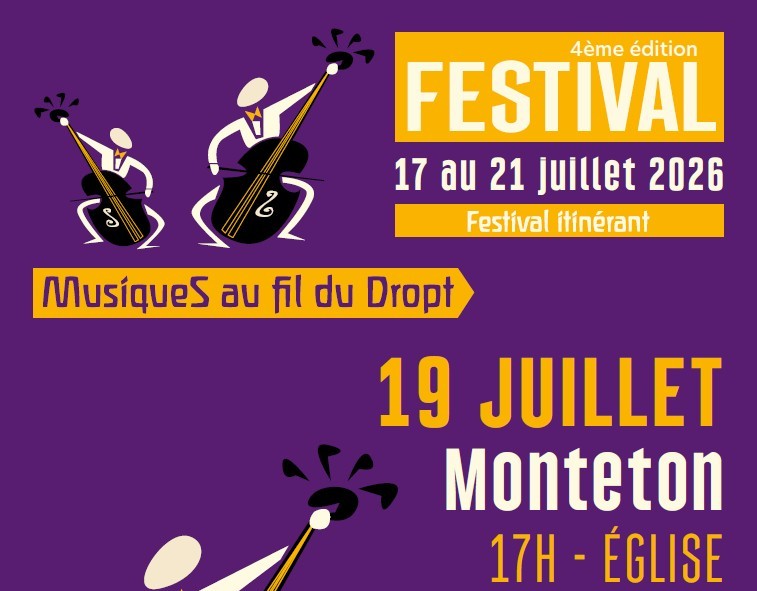 Festival "Musiques au fil du Dropt" Concert à  ...