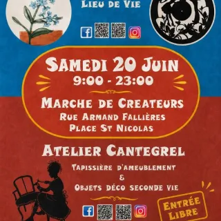 Les marchés des créateurs de l'Oustalot d'Iris
