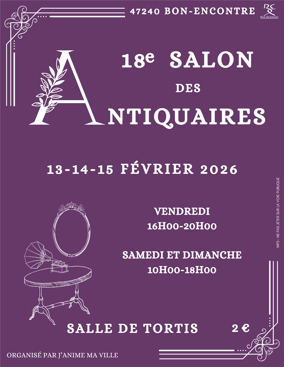 18ème salon des Antiquaires