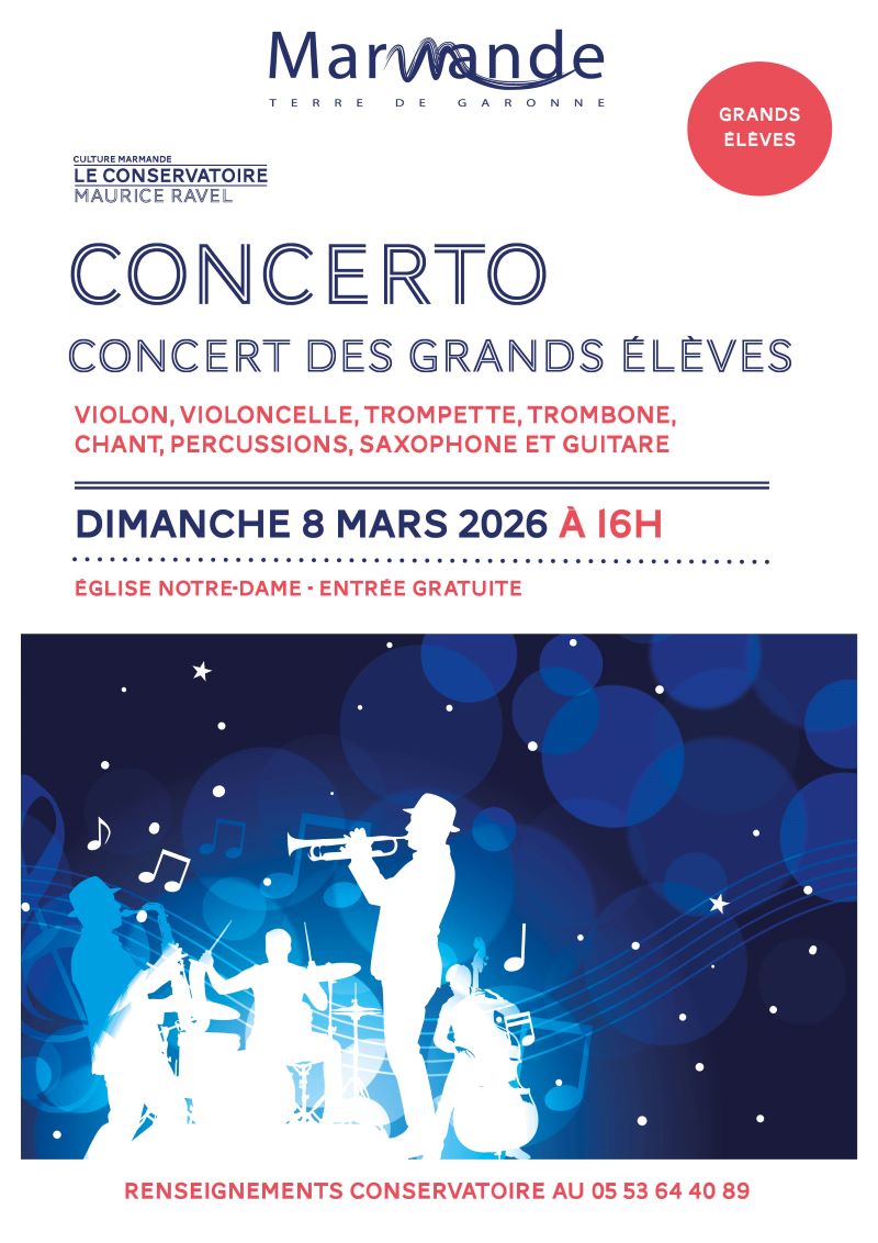 Concerto - Concert des grands élèves - Conserv ...