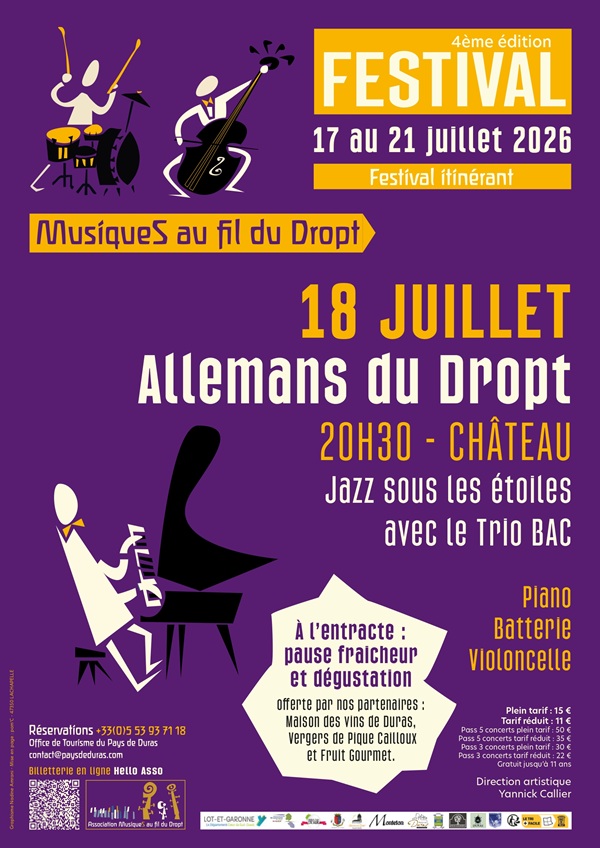 4ᵉ édition du Festival itinérant "Musiques au  ...