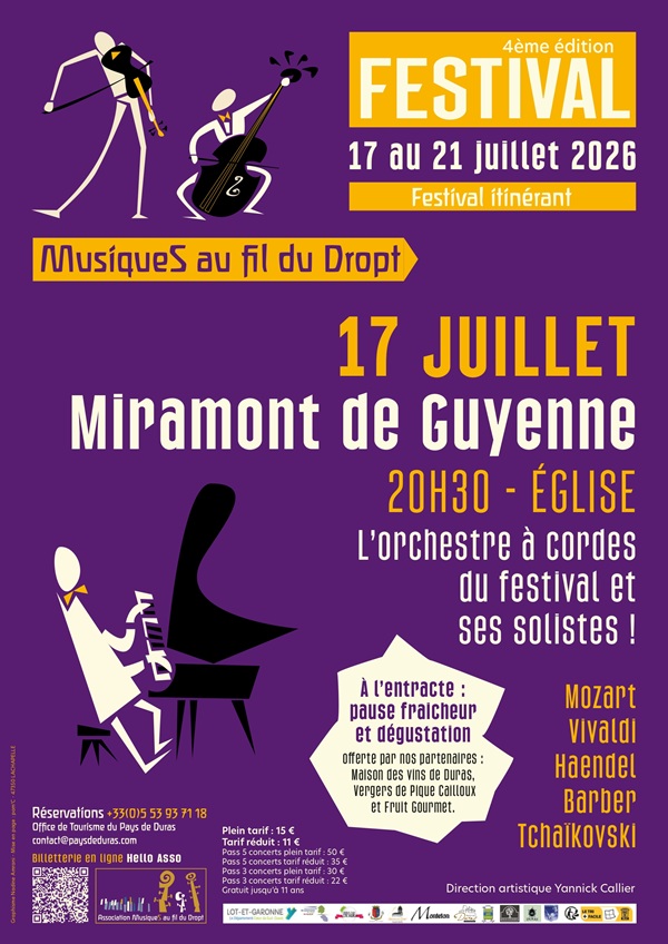 4ᵉ édition du Festival itinérant "Musiques au  ...