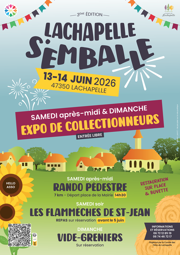 Vide-greniers de Lachapelle s'emballe