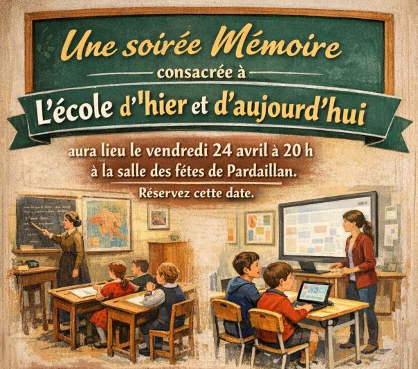Soirée mémoire à Pardaillan
