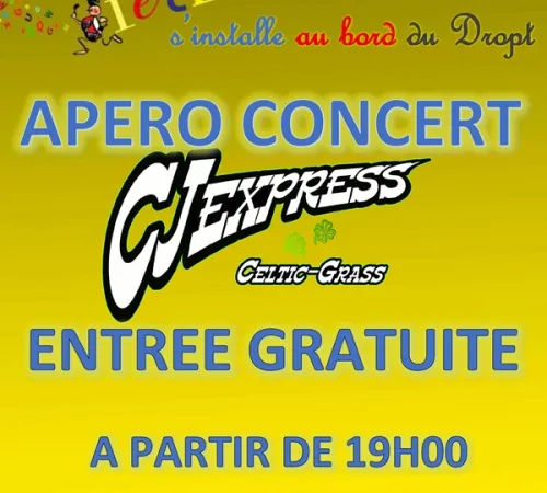 Apéro-concert avec le groupe CJExpress