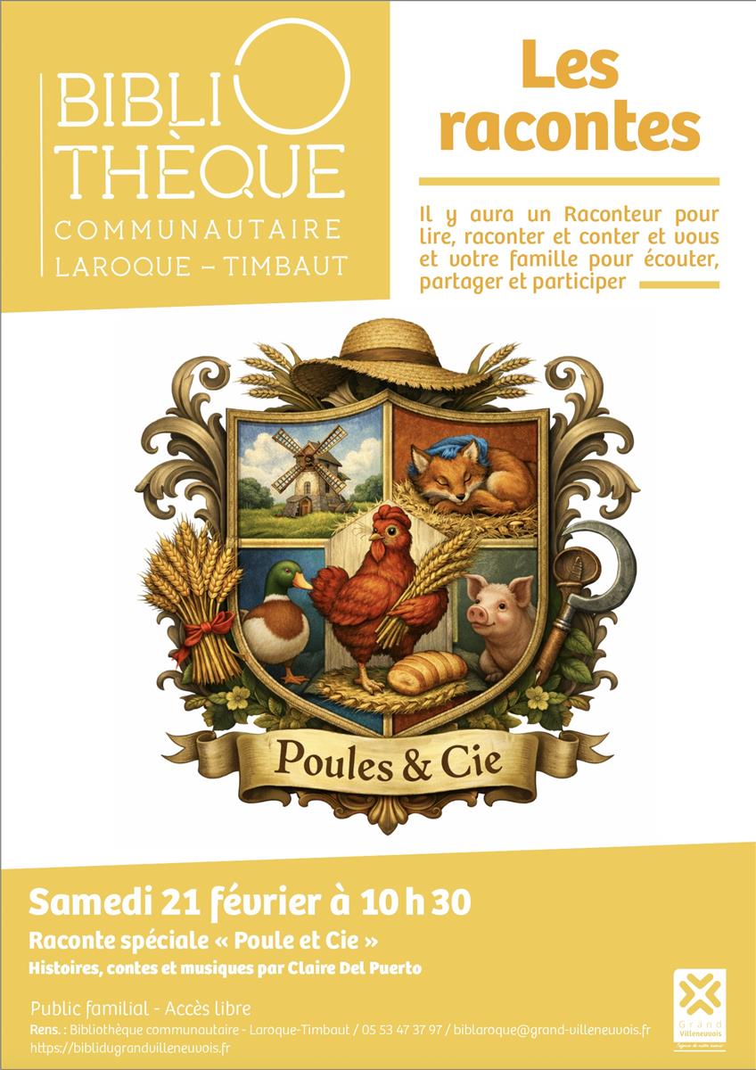 Les racontes : Poulet et Cie