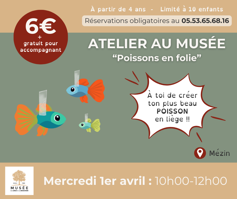 Atelier Poisson en folie!