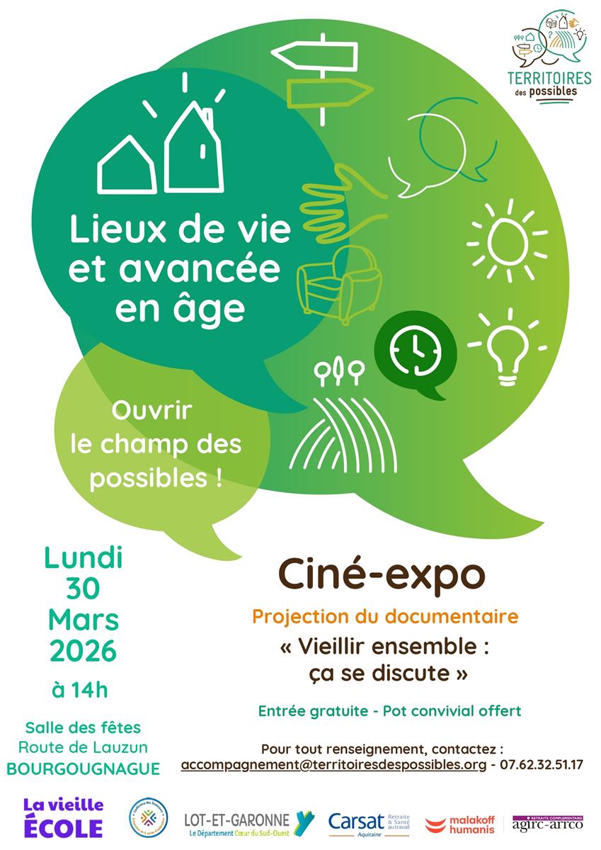Ciné expo - vieillir ensemble ça se discute