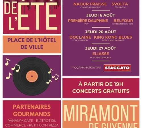 Les Concerts d'été