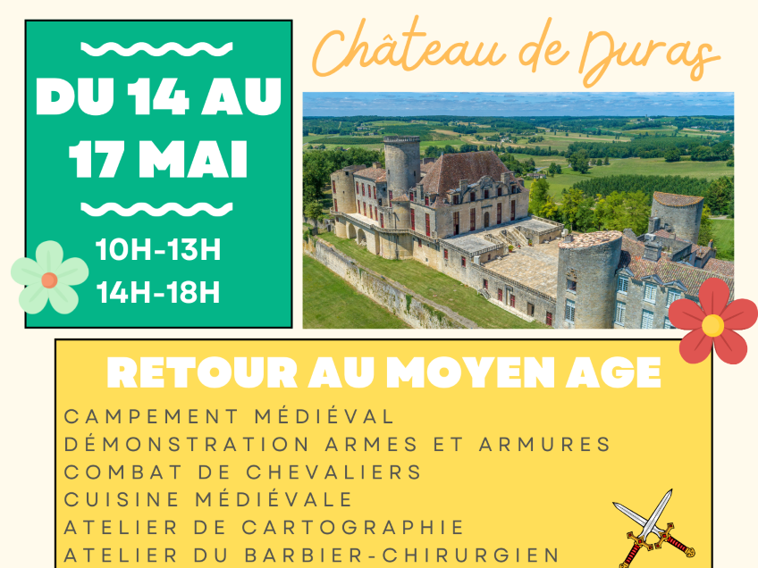 Animations médiévales et visites guidées week- ...