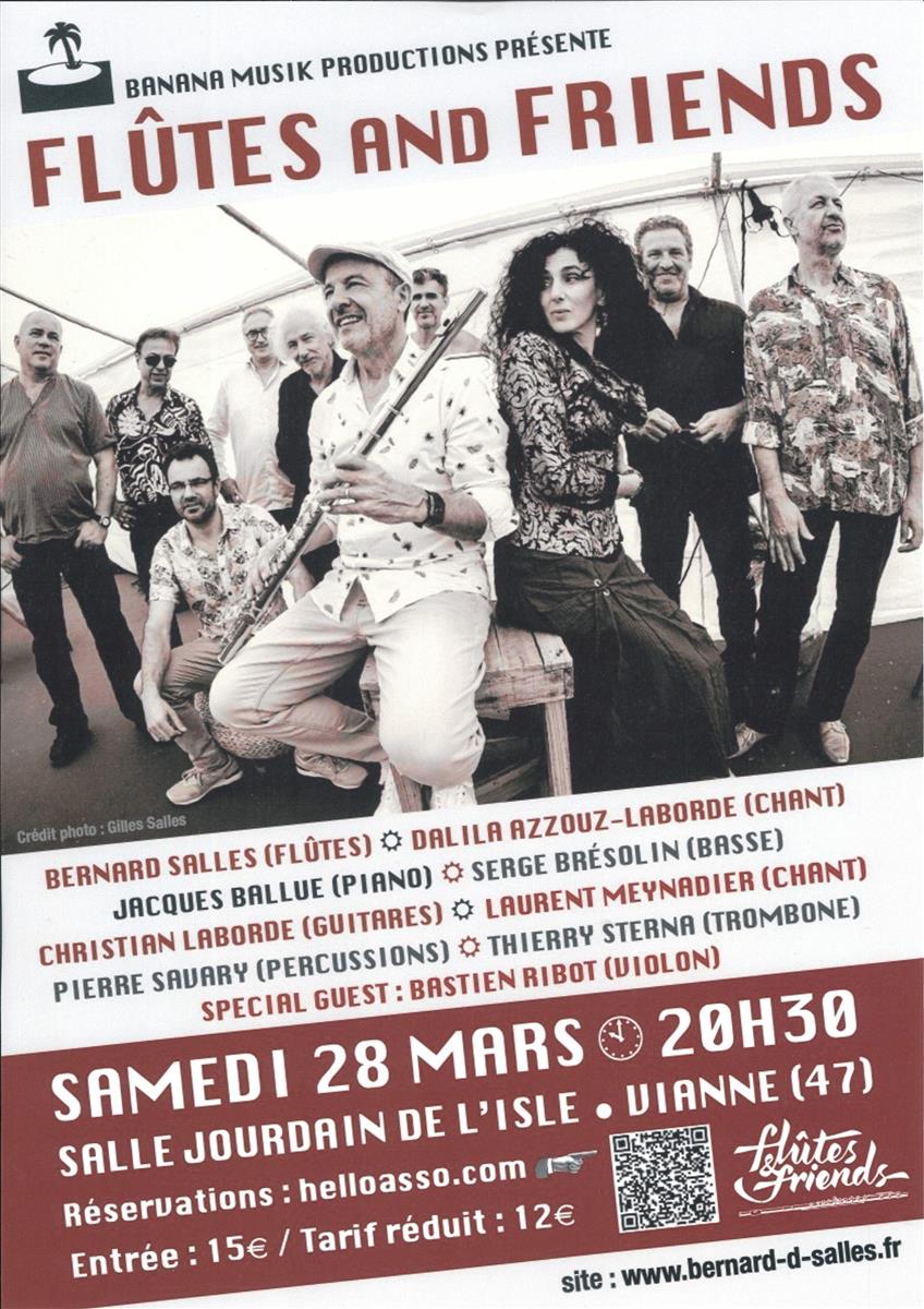Flûtes and friends - concert
