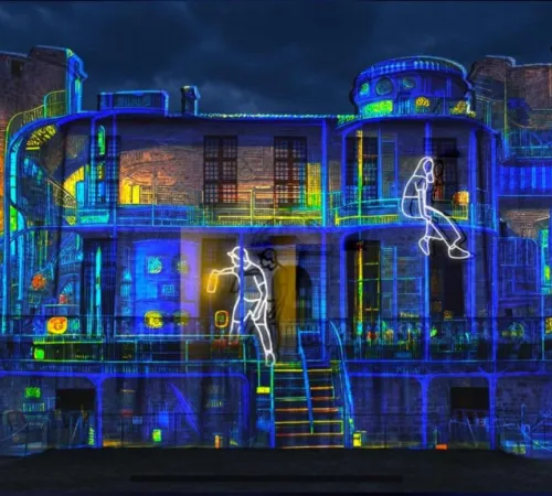 Spectacle - projection en 4D sons et lumières sur le Château de Duras