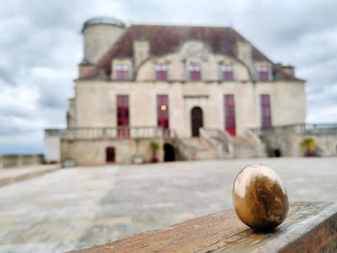 Chasse aux oeufs au Château de Duras