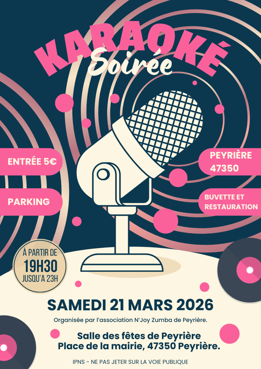 🎤✨ Soirée Karaoké ✨🎶