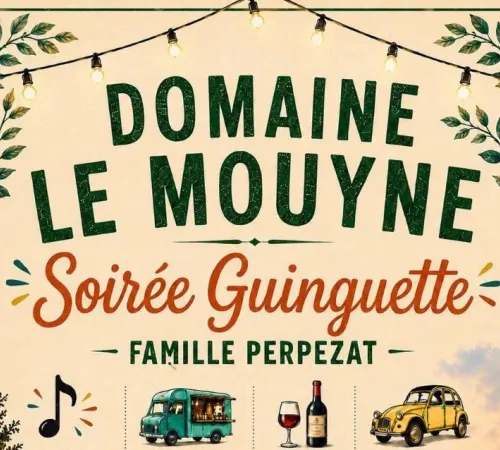 Soirée guinguette Domaine le Mouyne