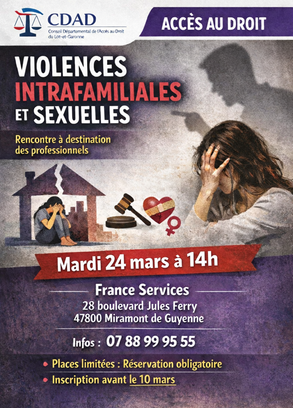 Rencontre - Violences intrafamiliales et sexuelles