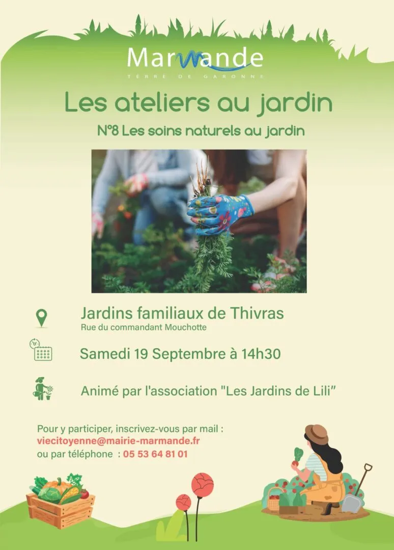 Les ateliers au jardin - Crédit: ville de marmande | CC BY-NC-ND 4.0