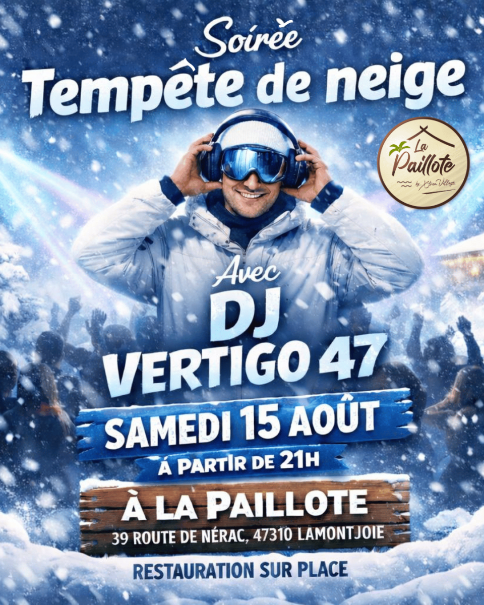 Soirée tempête de neige