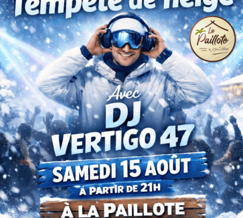 Soirée tempête de neige