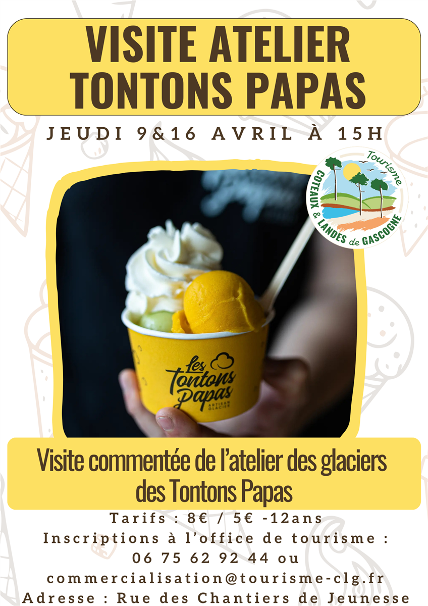 Visite de l'atelier des Tontons Papas