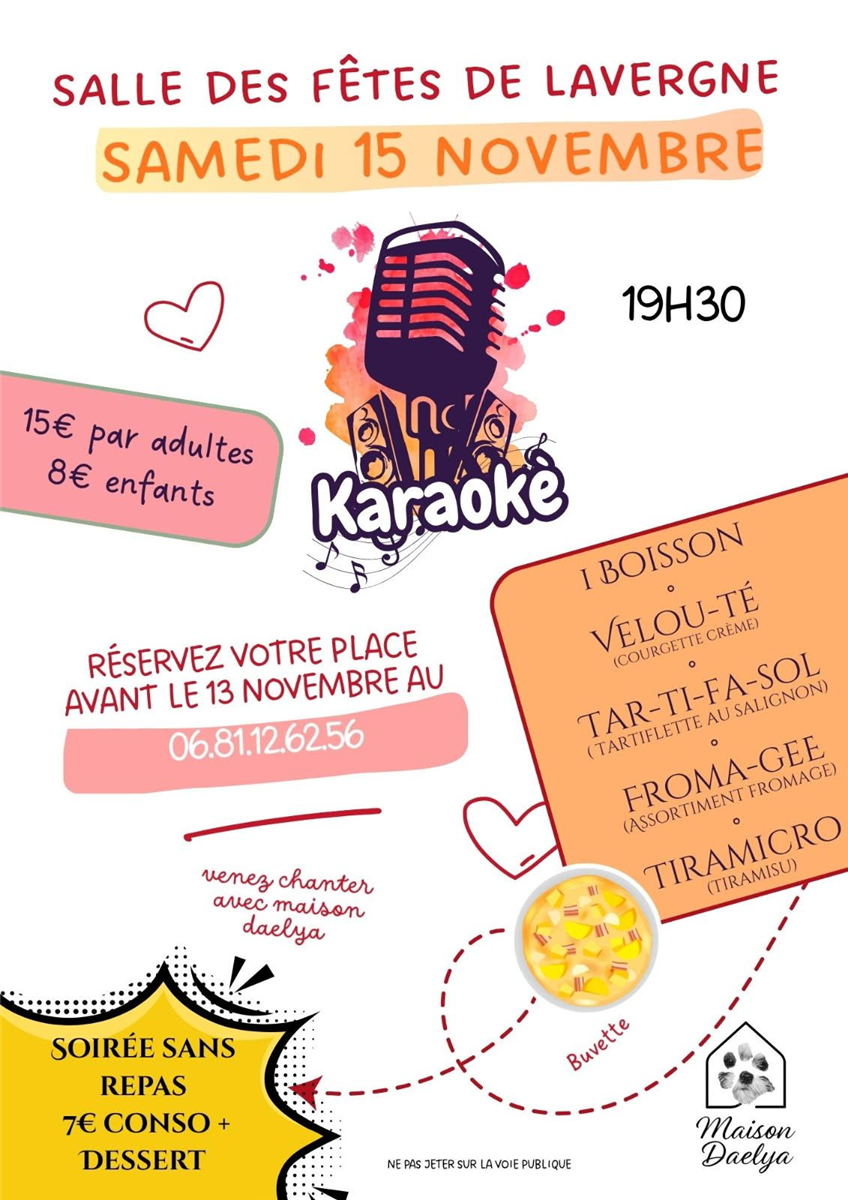 Karaoké soirée