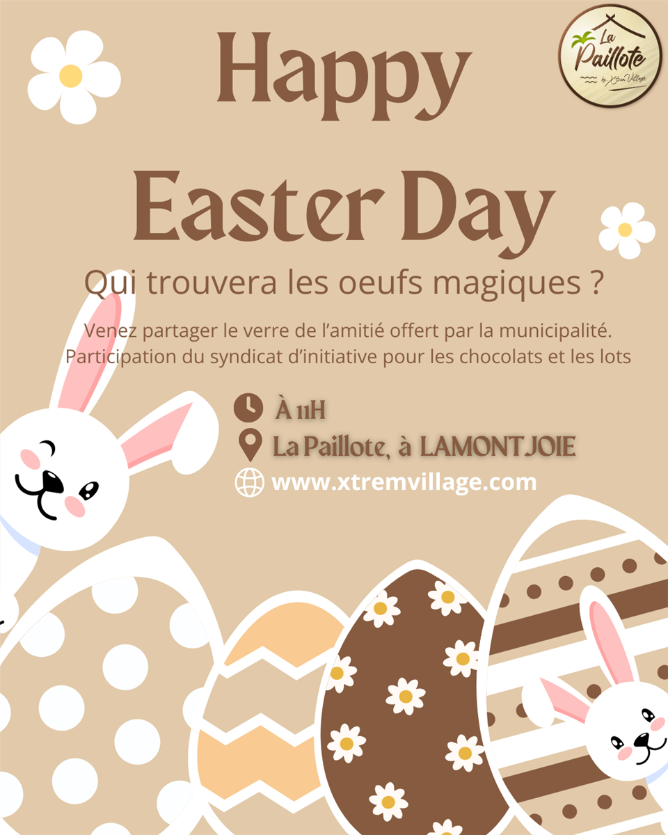 CAMPING X'TREM VILLAGE : Chasse aux oeufs de P ...