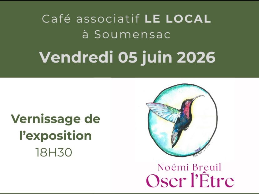 Concert, Expo et Repas au Café Associatif LE LOCAL