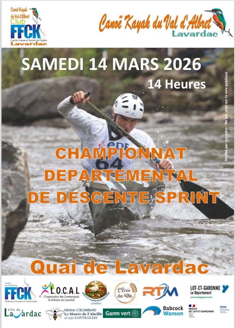 Canoé kayak : Championnat départemental de des ...