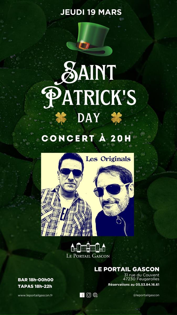Concert de la Saint Patrick avec les Originals