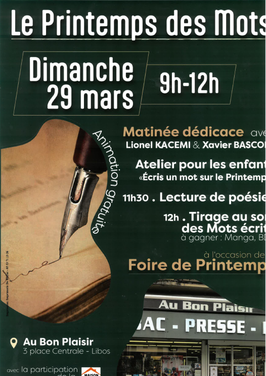 Le Printemps des mots