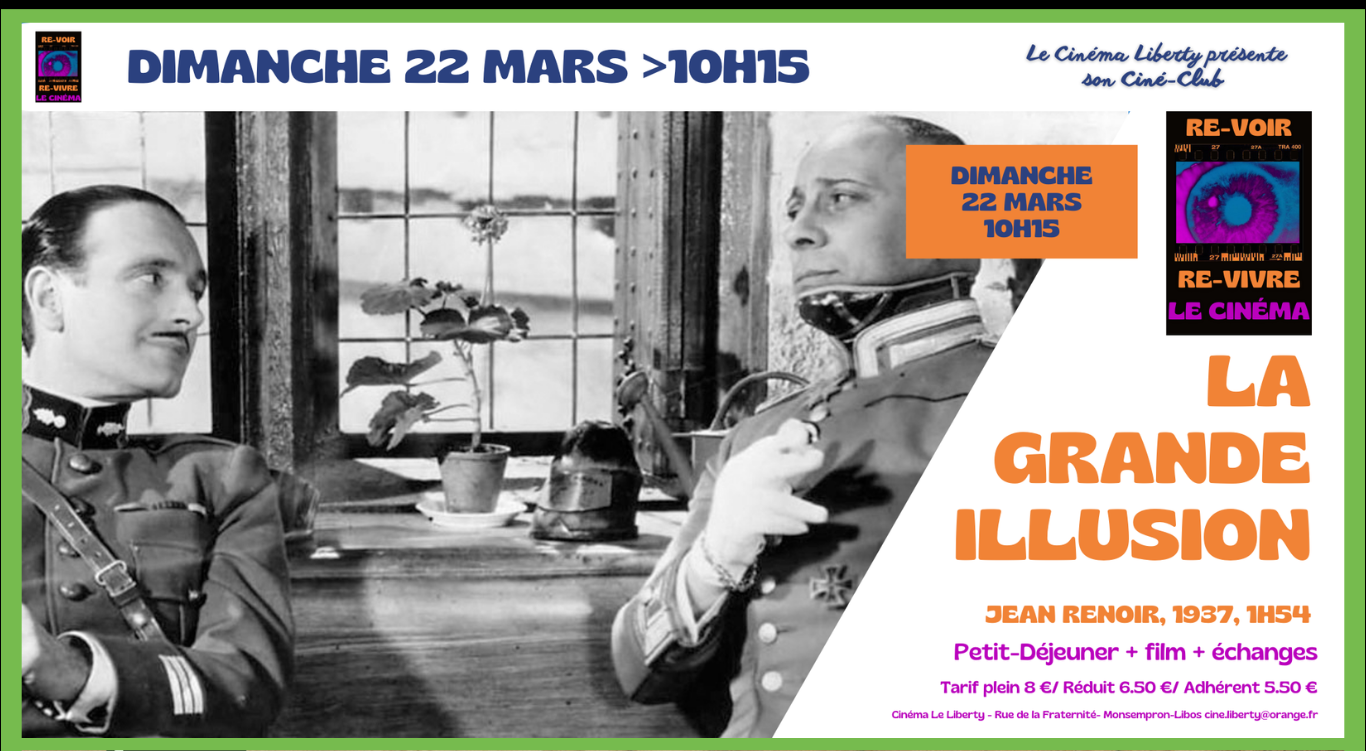 Ciné-club : La grande illusion de Jean Renoir