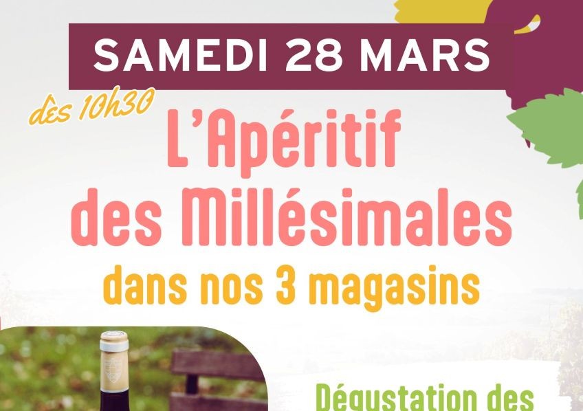 Apéritif des Millésimales à Berticot