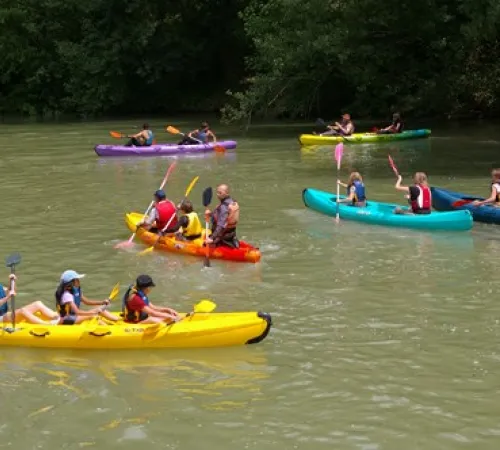 Canoë-kayak du val d'Albret : animation nautique estivale