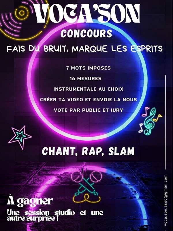 Concours de chant : Fais du bruit, marques les ...