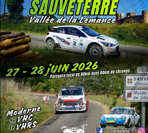 39e édition du Rallye de Sauveterre Vallée de la Lémance