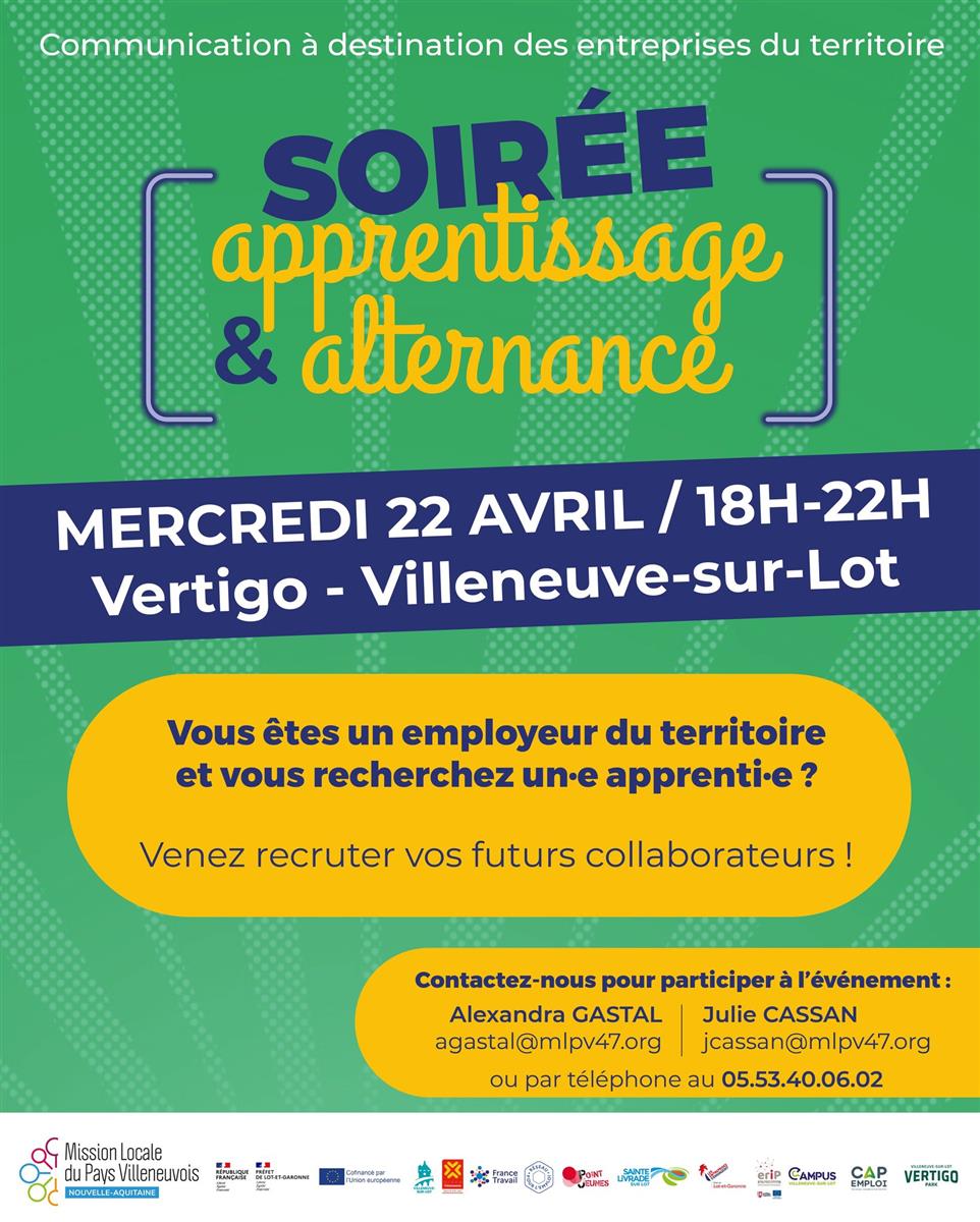 Soirée de l'apprentissage et de l'alternance