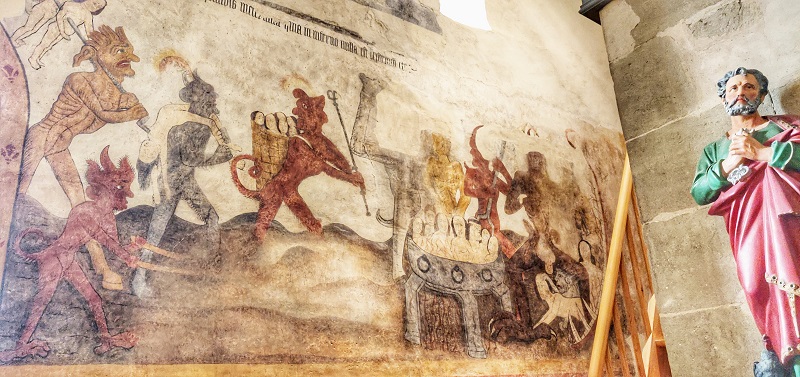 Visite guidée d'Allemans-du-Dropt par les Raco ...