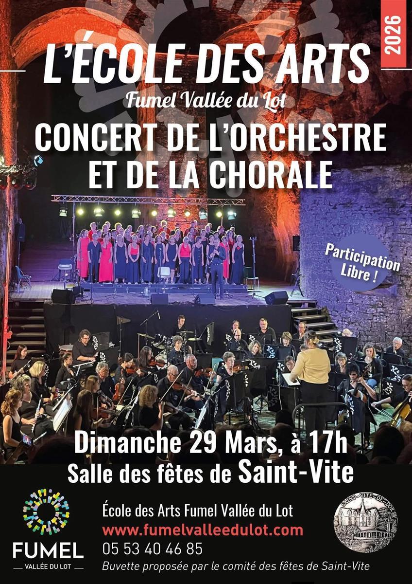 Concert de l'orchestre et de la chorale de l'E ...