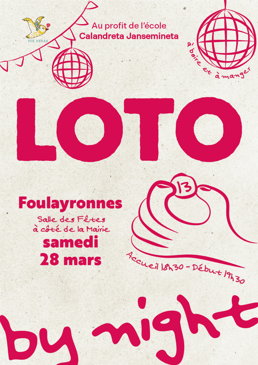 Loto by night de la Calandreta Jansemineta