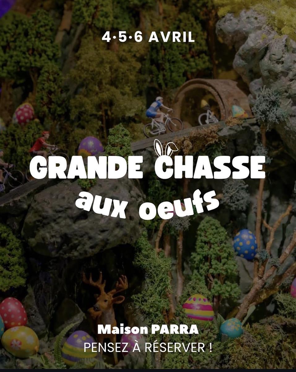Grande chasse aux oeufs à la Maison PARRA